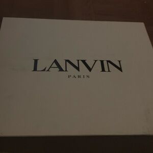 COPY - LANVIN LEATHER CURB SNEAKERS